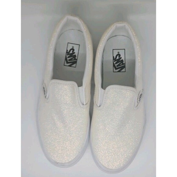 sneakers Kids 3 Spankles Vans white / multicolor Glittery New - Picture 1 of 9